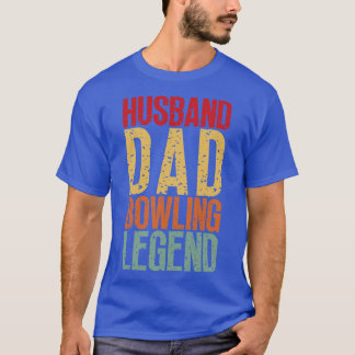 T-shirt Hus Papa Bowling Legend