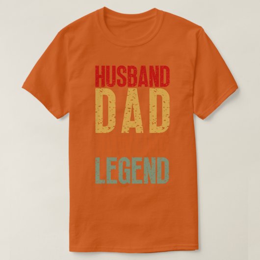 T-shirt Hus Papa Bowling Legend (Design devant)
