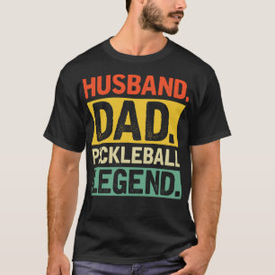T-shirt Hus Papa Pickleball Legend