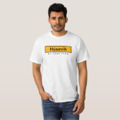 T-shirt Husavik ma ville natale Islande meilleure chanson  (Devant entier)