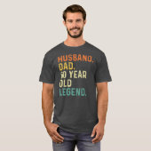 T-shirt Husband dad 60 year old legend 60th birthday (Devant entier)