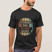 T-shirt Husband Dad Mail Carrier Legend (Devant)