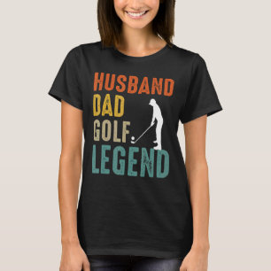 T-shirt Husband Papa Golf Legend Golf Men