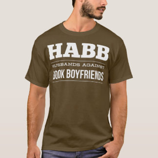 T-shirt Husbands Against Book Boyfriends T