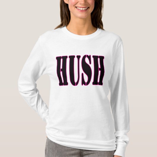 T-SHIRT HUSH2 (Devant)