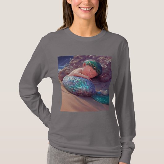 T-shirt Hush A Bye Mermaid (Devant)