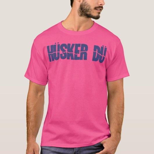 T-shirt Husker Du (Devant)