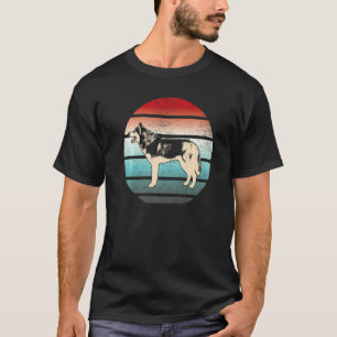 T-shirt Huskie Chien race