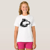T-shirt Huskies du nord de l'Illinois (Devant entier)