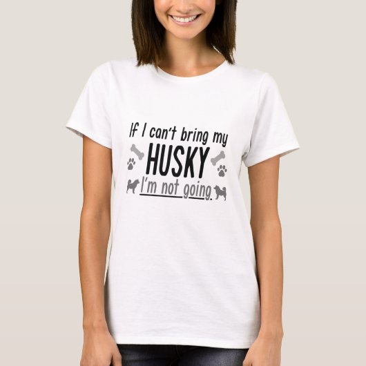 T-shirt Husky (Devant)