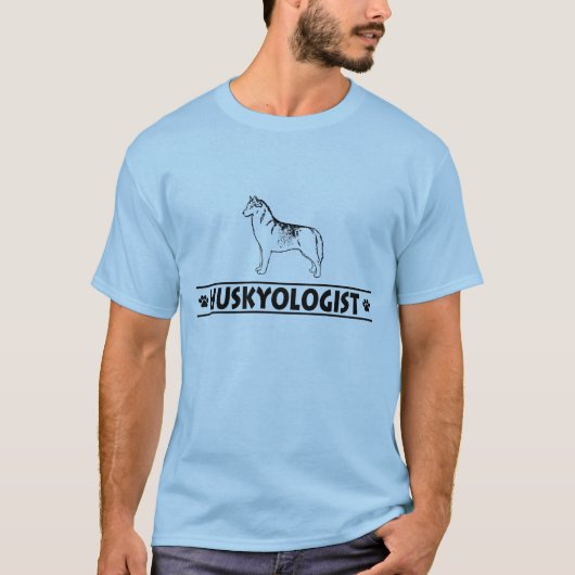 T-shirt Husky de Sibérie (Devant)