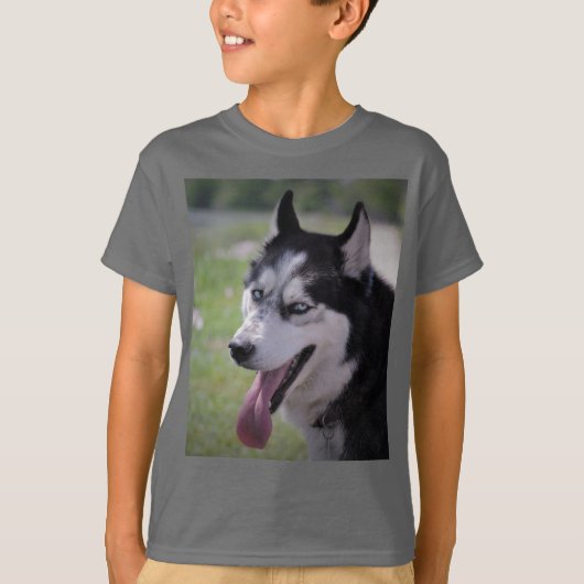 T-shirt Husky de Sibérie (Devant)