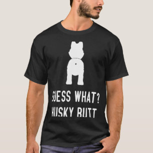 T-shirt Husky Dog Love Femmes Hommes Devinez Ce Husky Butt