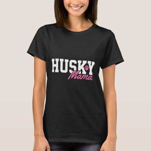 T-shirt Husky Mama (Devant)