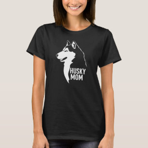 T-shirt Husky Maman