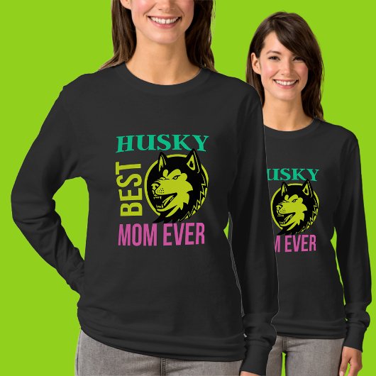 T-shirt Husky Maman, Chien Maman, Husky Gift