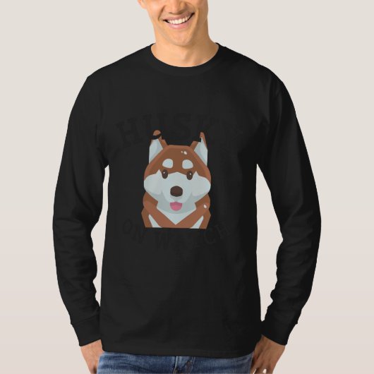 T-shirt Husky On Watch Essentiel (Devant)