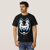 T-shirt husky personlized wolf  (Devant entier)