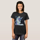 T-shirt Husky Pup (Devant entier)