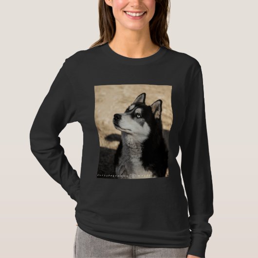 T-shirt Husky Pup Scoop (Devant)