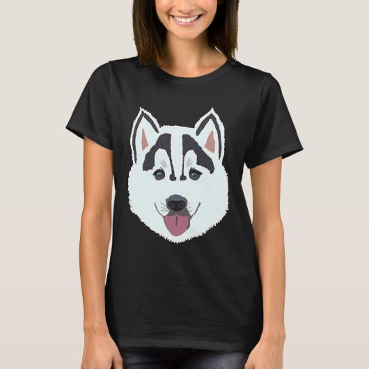 T-shirt Husky Puppy (Devant)