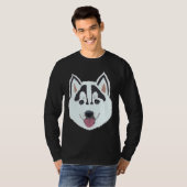 T-shirt Husky Puppy (Devant entier)