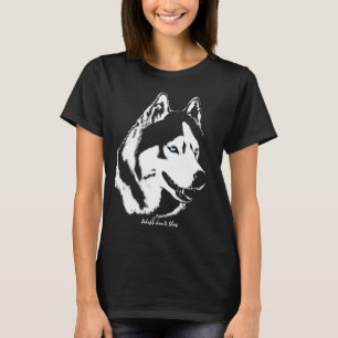 T-shirt Husky Shirt Adopter Ne pas Acheter Chirt de Chien 