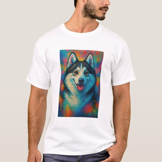 T-shirt Husky Spectrum (Devant)