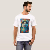 T-shirt Husky Spectrum (Devant entier)