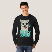 T-shirt Husky Squad White (Devant entier)