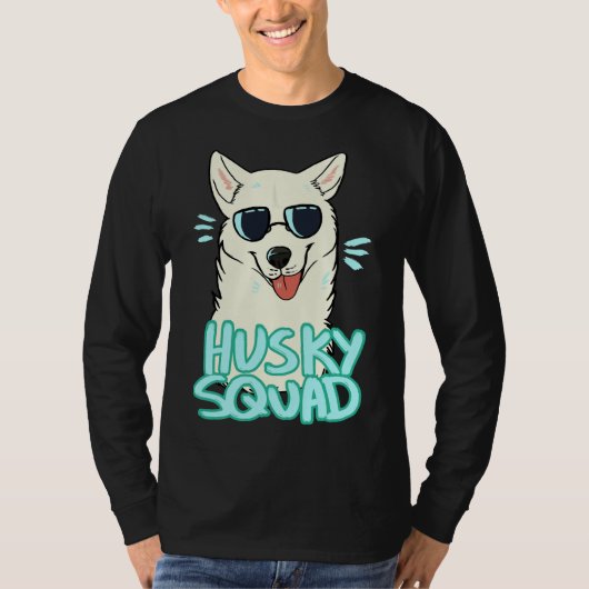 T-shirt Husky Squad White (Devant)