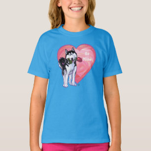 T-shirt Husky Valentine's Day