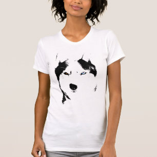 T-shirt Husky Wolf Husky Sled Dog Husky Shirts