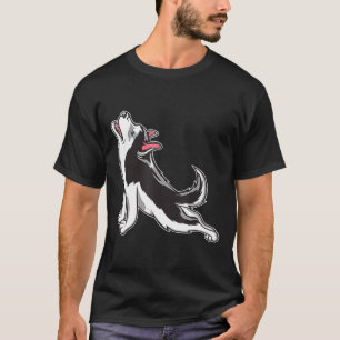 T-shirt Husky Yoga Funny Husky Shirt Siberian Husky