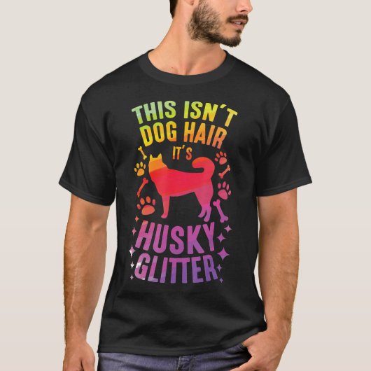 T-shirt HuskynbspDog propriétaire drôle huskies Chien Chev (Devant)