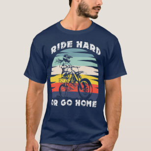 T-shirt Husqvarna MotocrossRide Dur Ou Rentrez chez vous