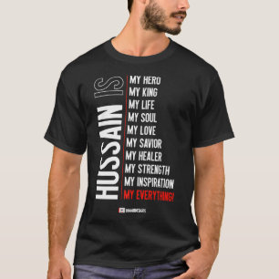 T-shirt Hussain est mon... - Muharram - Imaan Designs Prem