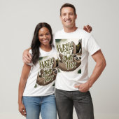 T-shirt Hustle at Your Own Pace’ Sloth Graphic (Unisexe)