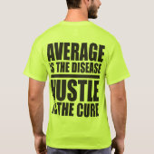 T-shirt Hustle - Motivation de l'entraînement (Dos)