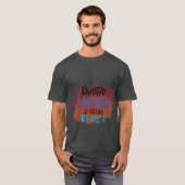 T-shirt Hustle & Pray Tee - Travailler dur, Pray Harder (Devant entier)