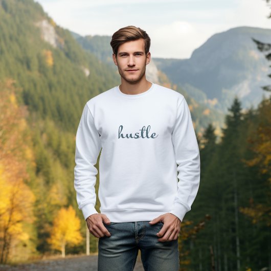 T-shirt Hustle - Restez focalisé, Restez conduit