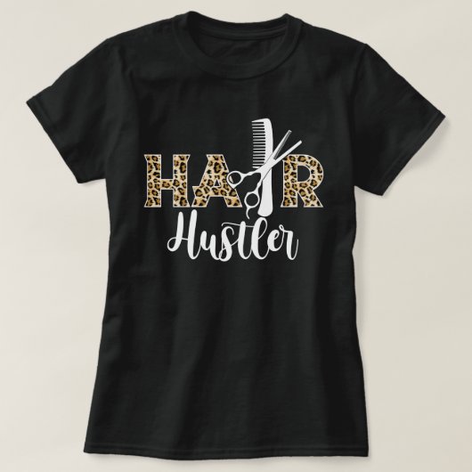 T-shirt Hustler de cheveux - Cadeaux coiffeur - Coiffeur G (Design devant)