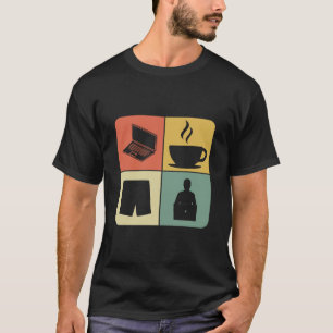 T-shirt Hustler distant