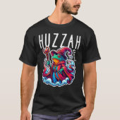 T-shirt Huzzah Wizard Frog (Devant)