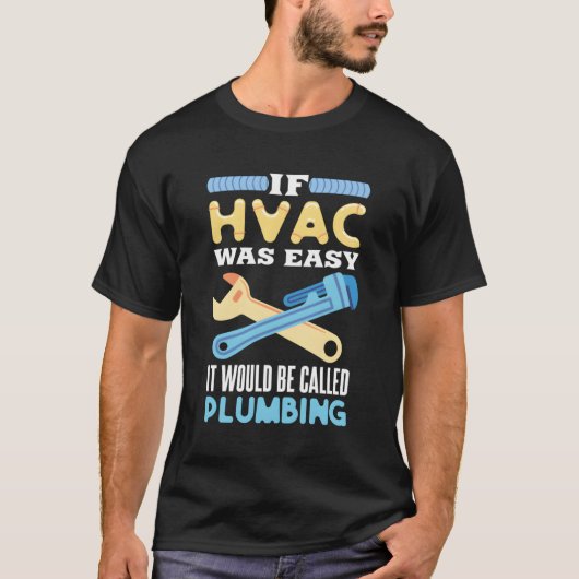 T-shirt Hvac Pour Un Technicien Hvac (Devant)