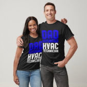 T-shirt HVAC Technician Dad  HVAC Tech (Unisexe)