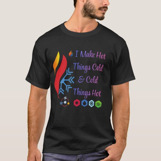 T-shirt HVAC Technician Funny Shirt – I Make Hot Things Co (Devant)