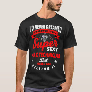 T-shirt HVAC Technician Heating Ventilation Air Conditioni