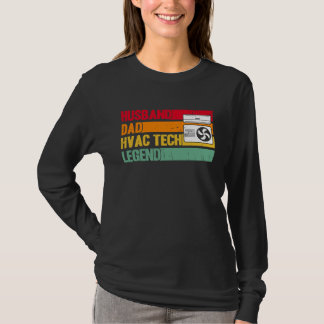 T-shirt HVAC Technician HVAC Tech Husband Dad HVAC Tech Le