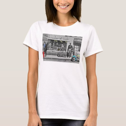 T-shirt HWY 51 Argent (Devant)